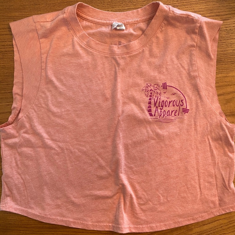 Vigorous Apparel Crop Top Size Small